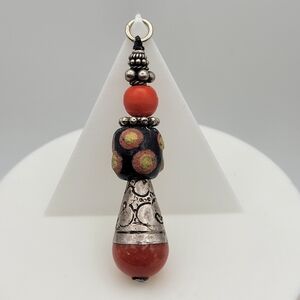 Unknown Tribal Ethnic Beaded Pendant Trade Beads?